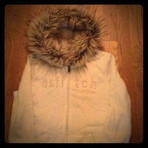 Abercrombie Hoodie With Faux Fur Hood